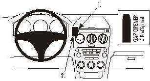 Produktbild Brodit 853091 Autohalterung Mazda 6