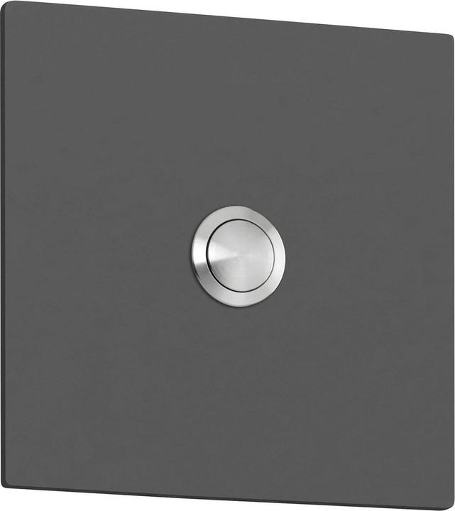 Actual product image CMD Bell plate IP44 anthracite Made in Germany CMD-104anthracite