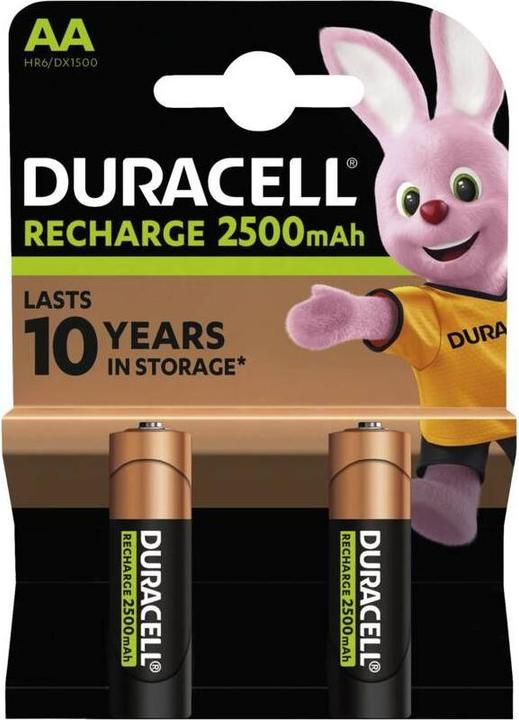 Productafbeelding Duracell Recharge Ultra (2 Pcs., AA, 2500 mAh)