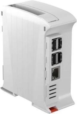 Image du produit Italtronic 10.0052450.RP4 - Boîtier ABS pour rail DIN à utiliser avec Raspberry Pi 4