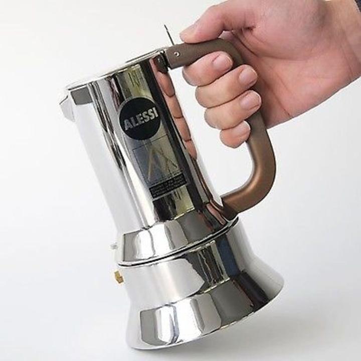 Actual product image Alessi espresso machine (6 T.)