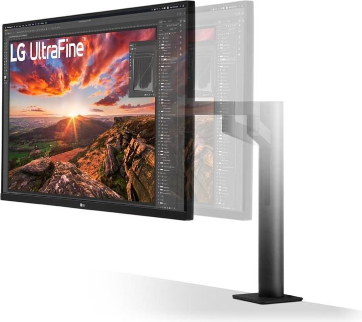 Produktbild LG UltraFine 32UN880K-B (3840 x 2160 Pixel, 32")