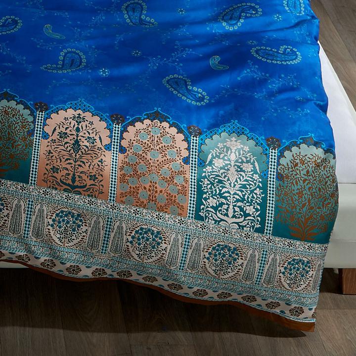 Actual product image Bassetti Maco satin bed linen Delhi B7 (Bedding set, 200 x 200 cm, 80 x 80 cm)