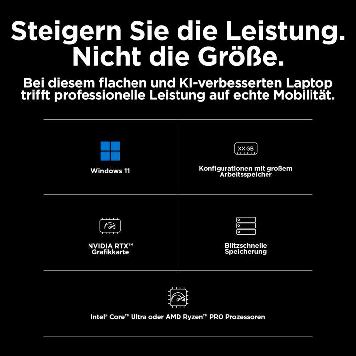 Produktbild HP ZBook Firefly 14 inch G11 A Mobile Workstation PC, AMD Ryzen™ 7, 32 GB, DDR5-SDRAM, Windows 11 Pr (14", AMD Ryzen 7 8840HS, 32 GB, 1000 GB, DE)