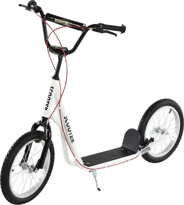 Actual product image Homcom Children's scooter with handbrake