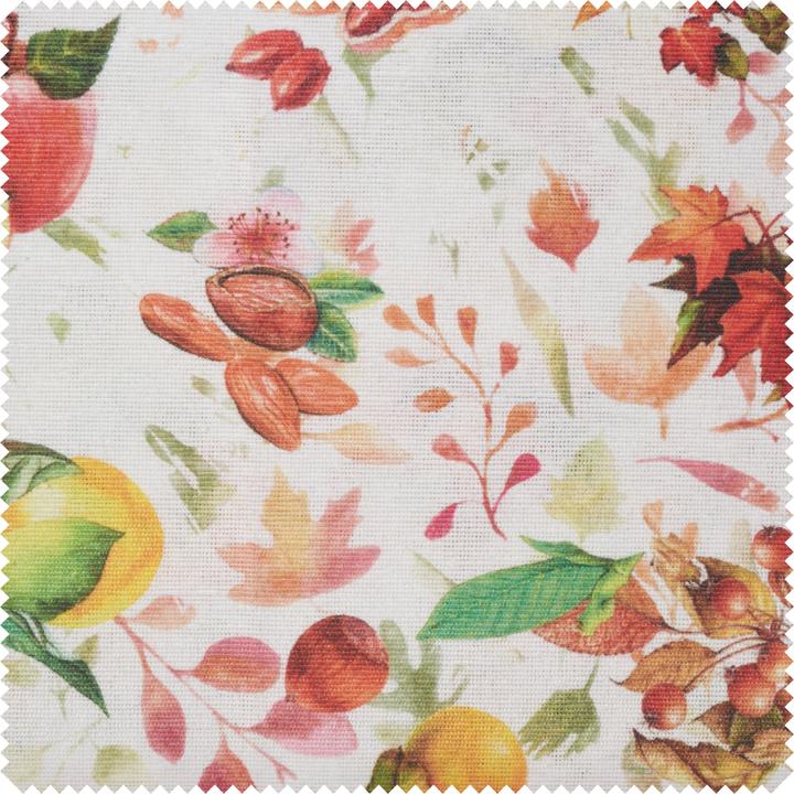 Immagine prodotto VBS Tessuto con motivo in lino "Autumn", larghezza 140 cm, al metro