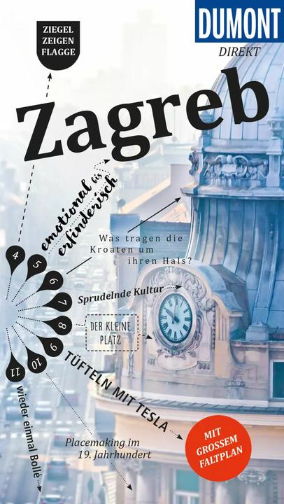 Immagine prodotto direkt Reiseführer Zagreb (Tedesco, Patricia, Fridrich, 2023)