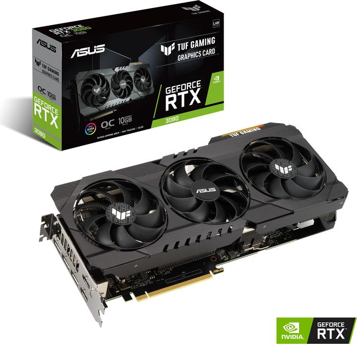 Immagine prodotto ASUS TUF Gaming GeForce RTX 3080 V2 OC edition (10 GB)