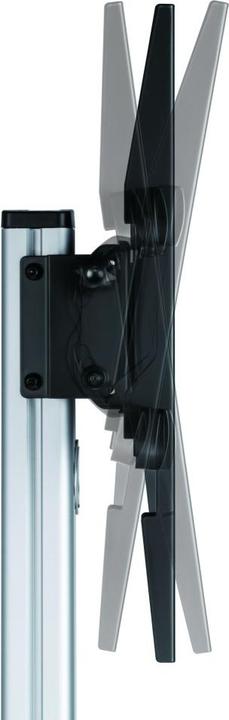 Image du produit Techly EFB Chariot TV pour TV LCD LED 93,98cm 37pouces - 218,44cm 86pouces avec une étagère (86", 50 kg)