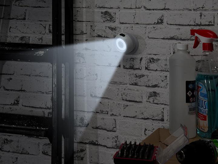 Produktbild Lunartec 2er-Set ultrahelle COB-LED-Akku-Leuchten mit PIR Sensor (200 lm)