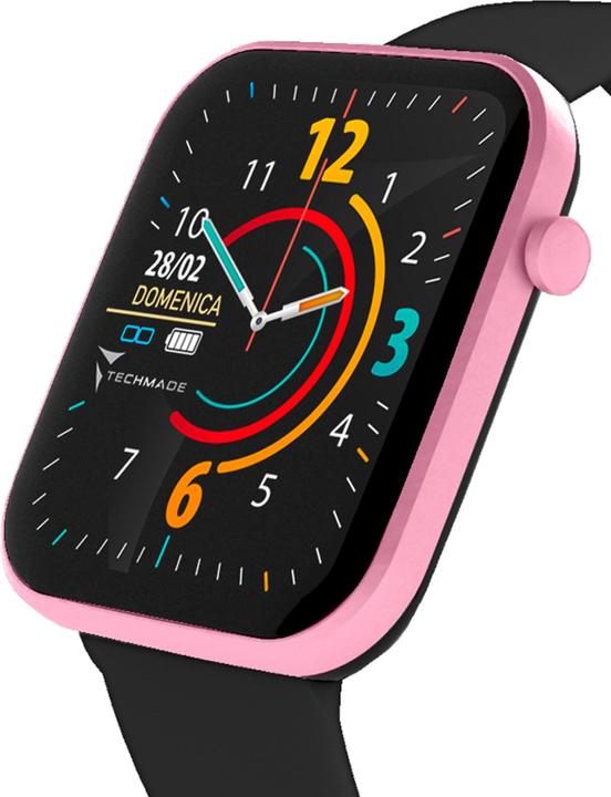 Actual product image Techmade Smart Watch Hava Pink TM-HAVA-BPK