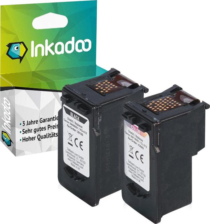 Actual product image Inkadoo Compatible ink for Canon Pixma MP 250 Series (FC)