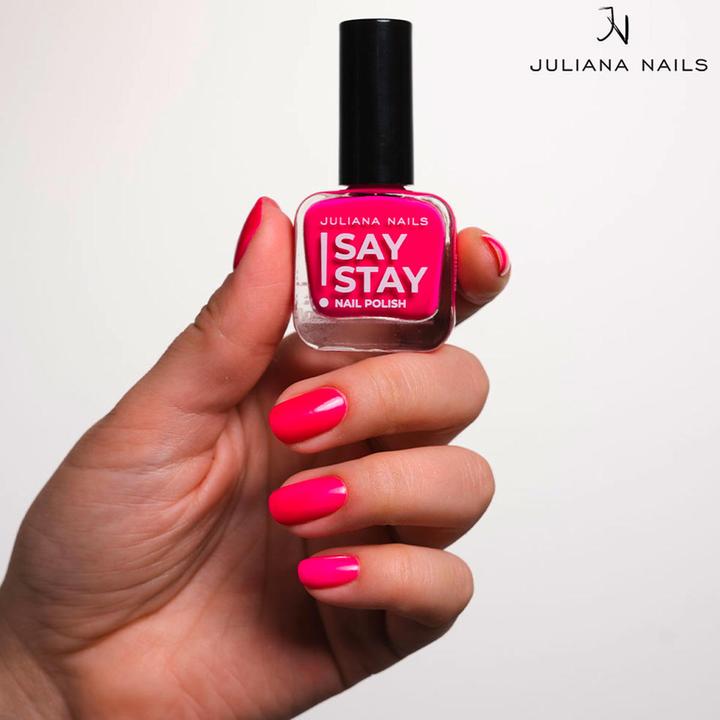 Produktbild Juliana Nails Say Stay! Nail Polish Neon Fame Fuchsia (Neon Fame Fuchsia, Farblack)