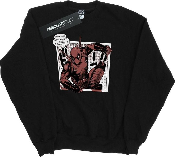 Produktbild Deadpool Breaktime Tacos Sweatshirt (L)