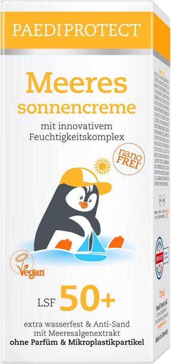 Actual product image Paediprotect Sea (Suntan cream, SPF 50+, 75 ml, 104 g)