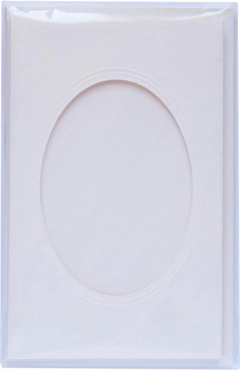 Image du produit Folia Cartes passe-partout 220g/m2 ovale (3 pcs)