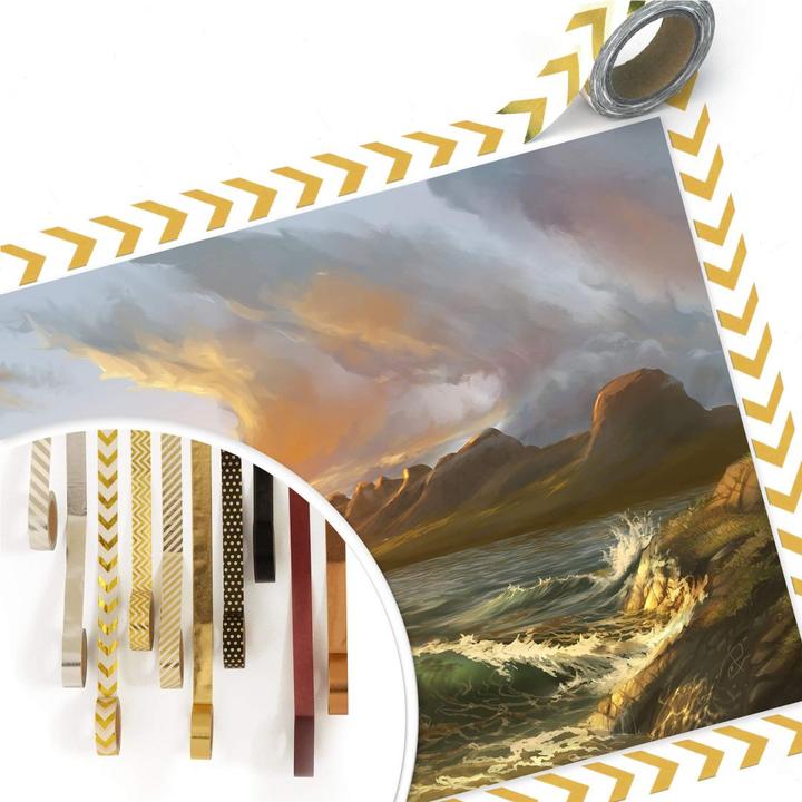 Immagine prodotto Trenddeko aerroscape - Inghilterra: Seven Sisters (120 x 100 cm)