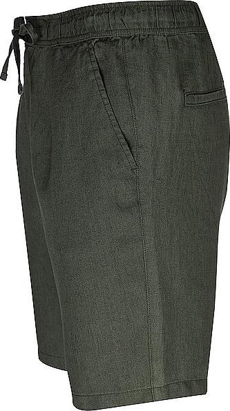 Actual product image Knowledge Cotton Apparel Loose Linen Shorts Burned Olive (XL)
