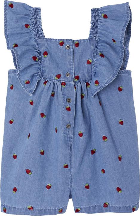 Immagine prodotto Vertbaudet Baby Kurzoverall aus luftigem Denim (92)