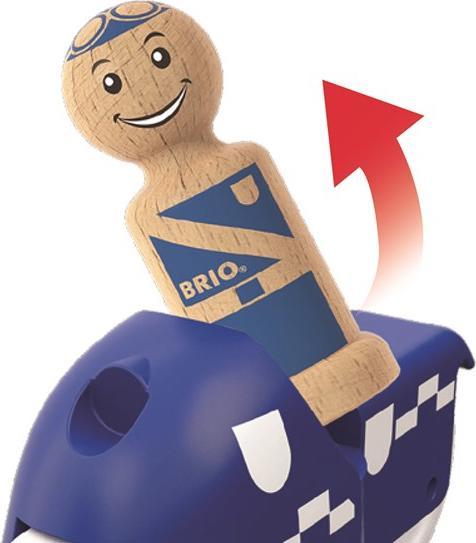 Immagine prodotto Brio Giocare veicolo mia città natale polizia moto