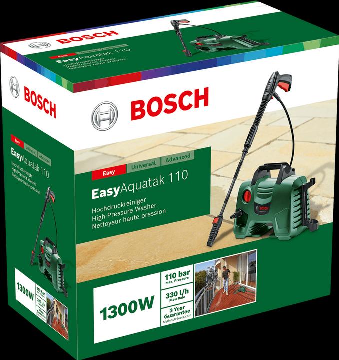 Produktbild Bosch Home & Garden Hochdruckreiniger EasyAquatak 110 (Netzbetrieb)