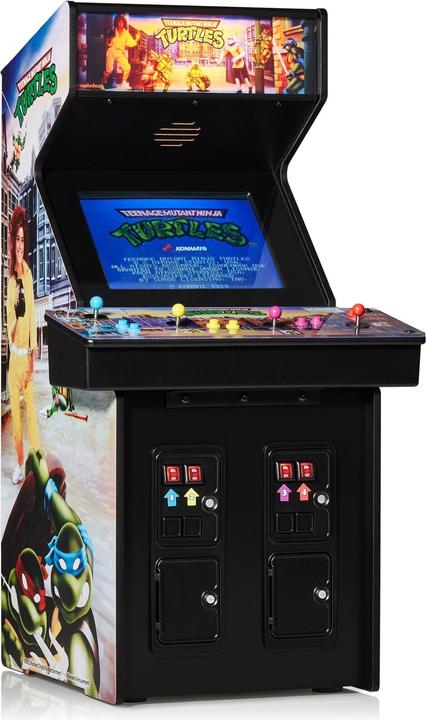 Actual product image Numskull Quarter Scale Arcade Cabinet - Teenage Mutant Ninja Turtles