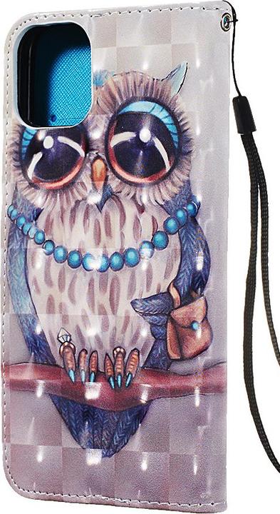 Produktbild PhoneLook Hülle Flip 3D fashion owl (Apple iPhone 11)