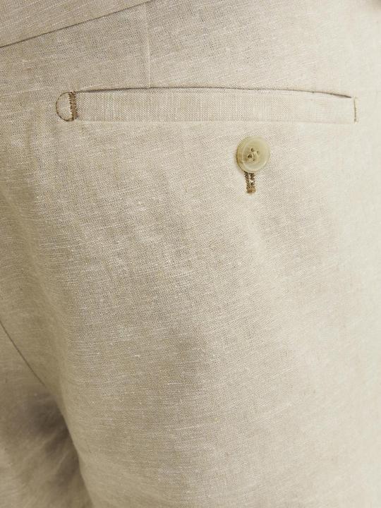 Actual product image Jack & Jones Slim Fit Linen Trousers (50)