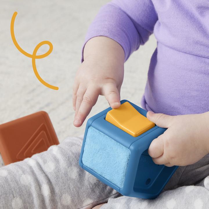 Image du produit Fisher-Price Jouets pour bébé Busy Activity Blocs sensoriels