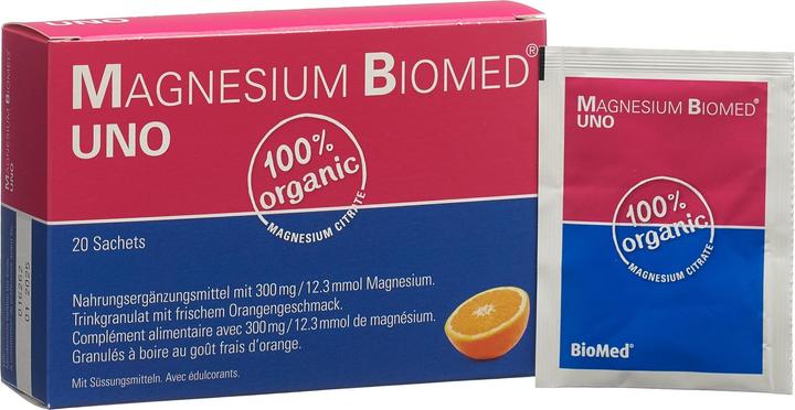 Immagine prodotto Biomed Magnesium Uno (20 Pezzo/i, Busta, 80 g)