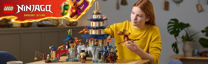 Actual product image LEGO Tournament temple city (71814, LEGO Ninjago, LEGO Rare Sets)