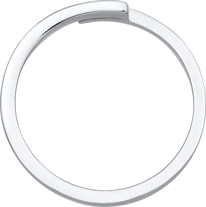 Image du produit Elli Bague Enveloppez Bague ouverte Déclaration Geo 925 Argent (54, Argent 925)