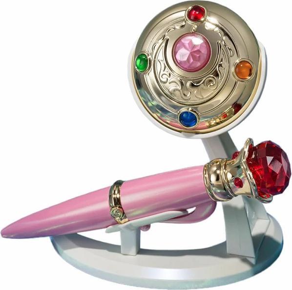 Bandai Namco Sailor Moon Proplica Replik Verwandlungsbrosche & Verwandlungsfüller Set Brilliant Color Edition