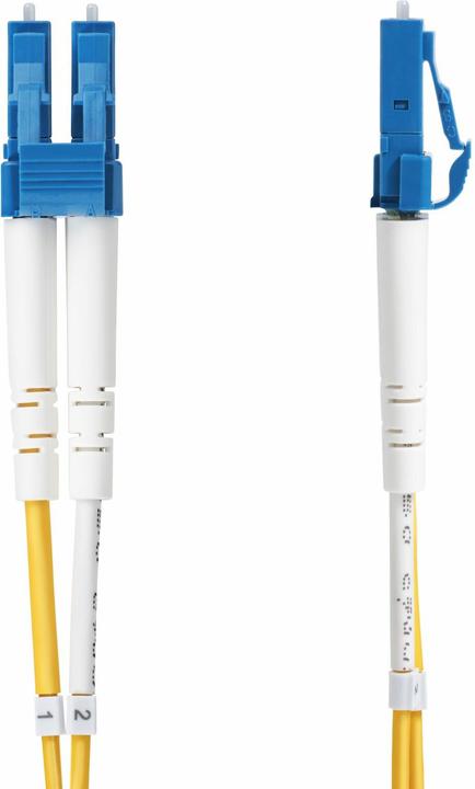 Produktbild StarTech com 50 Meter LWL Patchkabel LC LC (UPC) Singlemode OS2 Duplex, 9/125µm, 10Gbit, Biegeunempf (CAT6, 50 m)