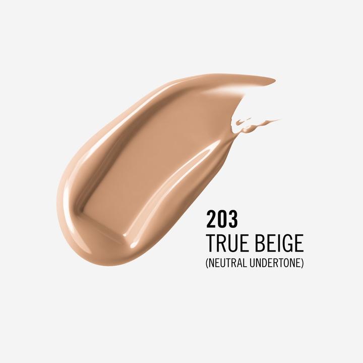 Actual product image Rimmel London Lasting Finish 35H (203 True Beige)