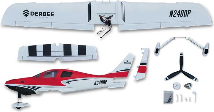Image du produit Derbee C400 Aile basse PNP - 110cm (Planeur)