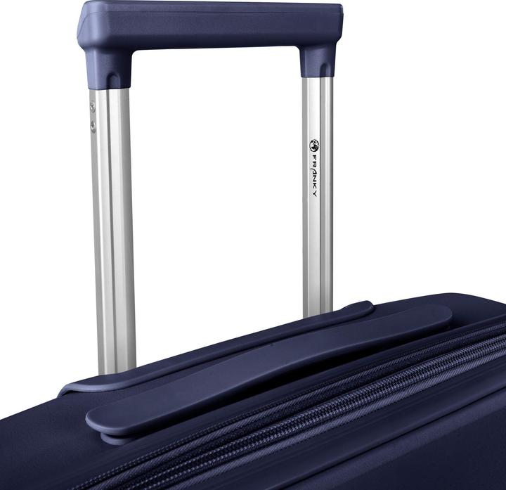 Image du produit Franky London 4 rollers Trolley L 74 cm with extensible folding (91 l, XL (à partir de 115l))