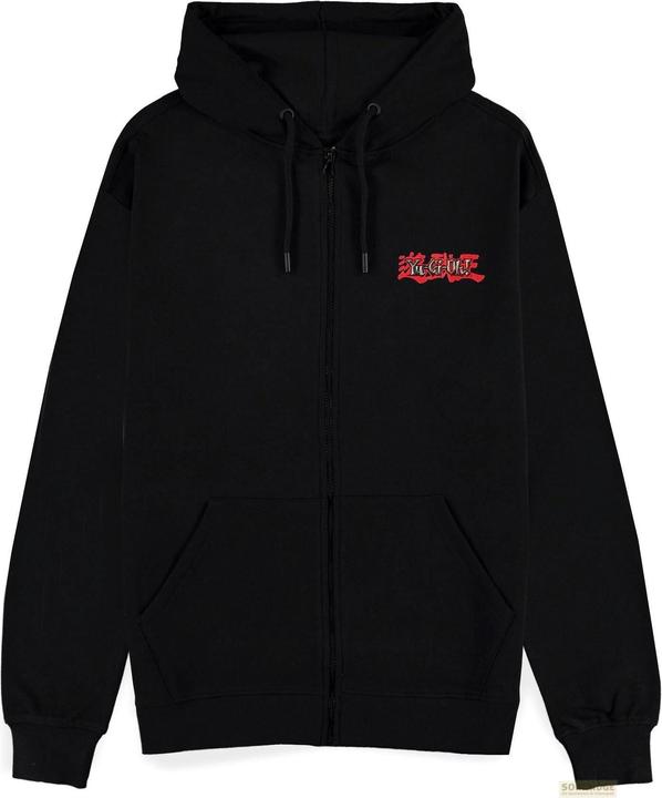 Difuzed Yu-Gi-Oh! - Sublimated Satin Patch - Men's Zipper Hoodie - S (S)