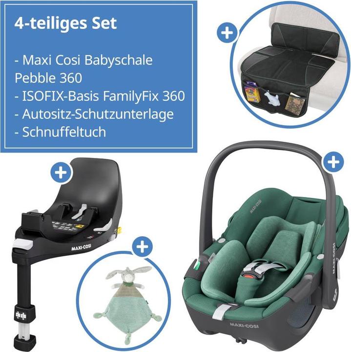 Produktbild Maxi-Cosi Babyschalen Babyschale Pebble 360 i-Size drehbar ab Geburt (Babyschale, ECE R129/i-Size Norm)