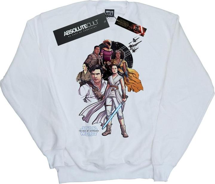 Star Wars The Rise Of Skywalker Resistance Illustration Sweatshirt (XXL)