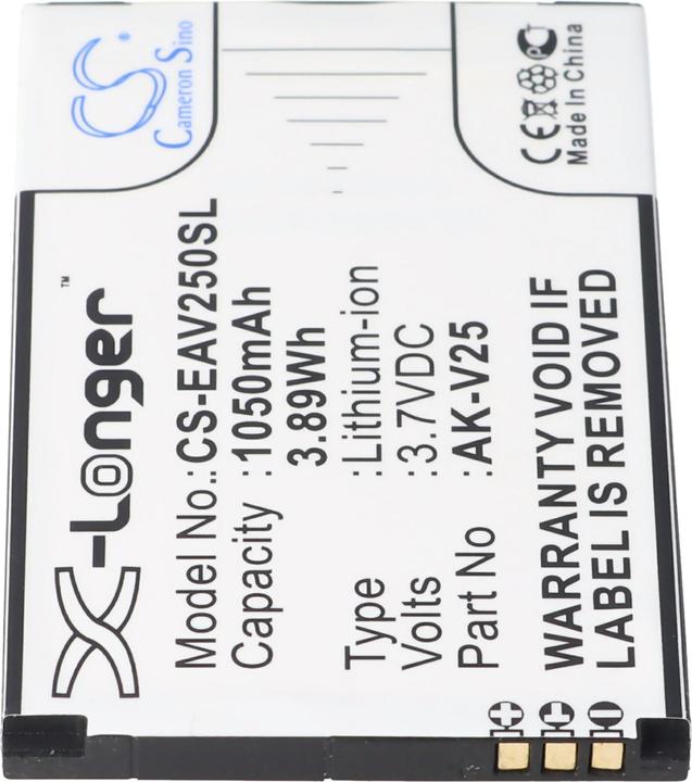 Image du produit Emporia Batterie AK-V25, AK-V25 (V2.0), Euphoria, Pure