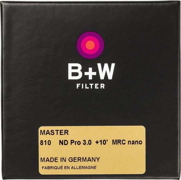 Image du produit B+W ND 3,0 MRC nano MASTER 95mm (95 mm, Filtre gris neutre)