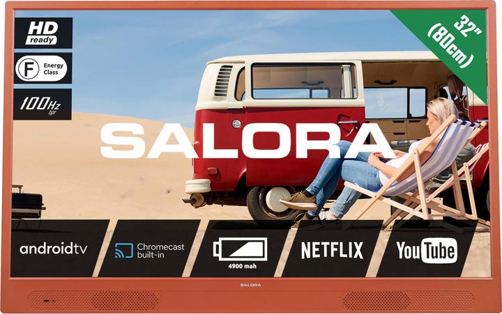 Image du produit Salora LANGATON32SO tv 81,3 cm HD Smart TV Wifi Oranje (32", LED, HD ready)