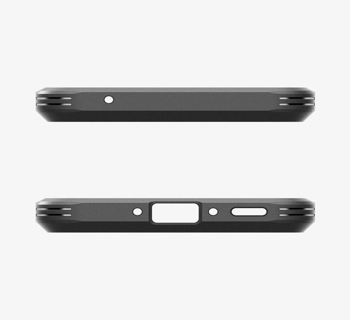 Actual product image Spigen Tough Armor Sam A35 5G czarny/black ACS07517 (Samsung Galaxy A35)
