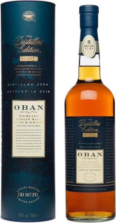 Actual product image Oban Single Malt Distillers Edition (Single Malt, 6 x 70 cl)