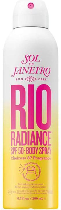 Produktbild Sol de Janeiro Rio Radiance SPF 50 Body Spray 200 ml (Sonnenspray, SPF 50, 200 ml)