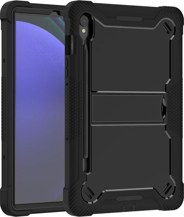 Actual product image Techsuit - Rugged TabShell + Screen Protector - Samsung Galaxy Tab S9 / S9 FE / S10 FE - Black (Samsung Galaxy Tab S10 FE)