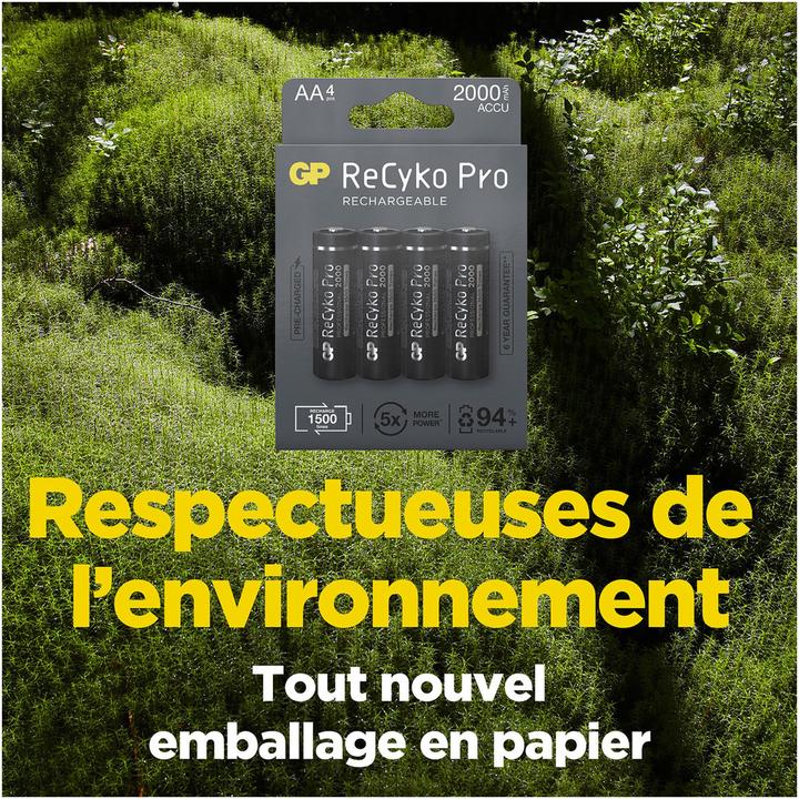Produktbild GP Batteries ReCyko Pro (4 Stk., AA, 2000 mAh)