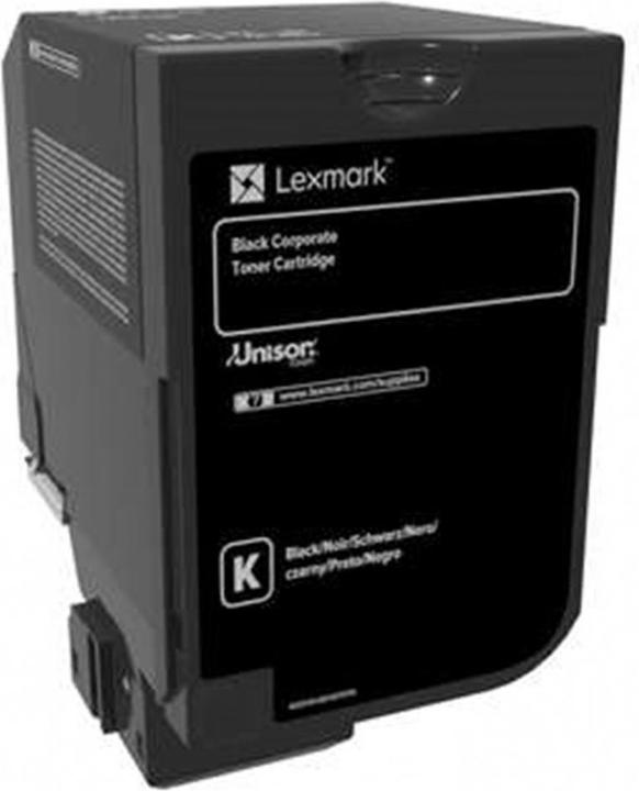 Actual product image Lexmark 74C20KE toner black project 3.000 pages black CS 720 Series CX 720 Series 725 Series (FC)