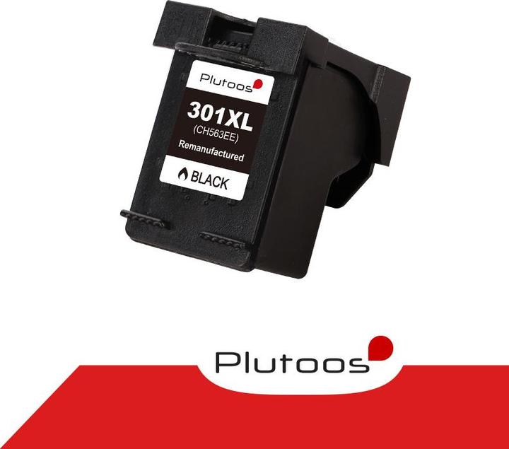 Image du produit Plutoos HP 301 XL Cartouche XXL compatible, Noir CH 563 EE (B)